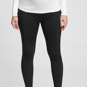 GAP Maternity Faux Leather Leggings